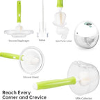 Bexdug 360 degree rotating breast pump brush head detail