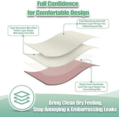 Convenient travel storage bag for reusable breast pads