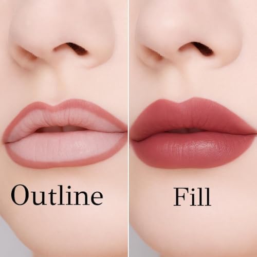 ETUDE K beauty high pigmented plum lip maker on model