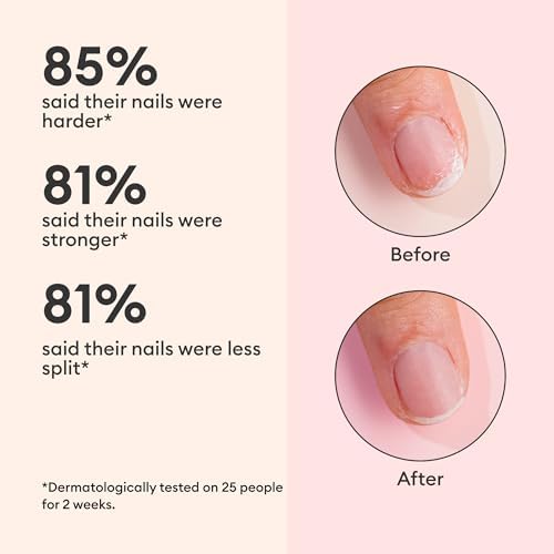 Manucurist nail care serum applied to healthy looking fingernails