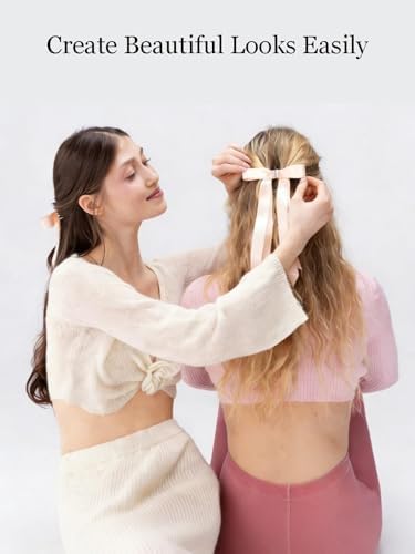 Three pack of seamless two in one magnetic hair clips for women