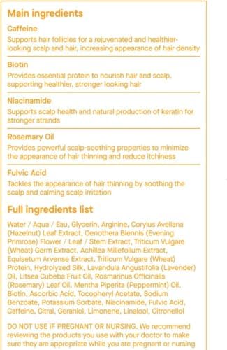 Spoiledchild A22 Biotin Boost Hair And Scalp Serum lifestyle application shot