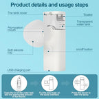 OTBK heated eye massager with 3-micron sonic spray technology