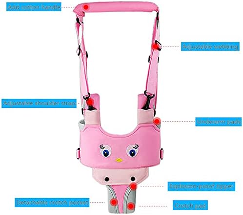 Iulonee handheld walking helper with breathable mesh fabric