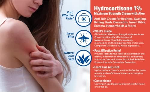 USA imported anti-itch cream for bug bites and mosquito relief