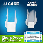 JJ CARE sterile adhesive remover wipes for ostomy and colostomy care