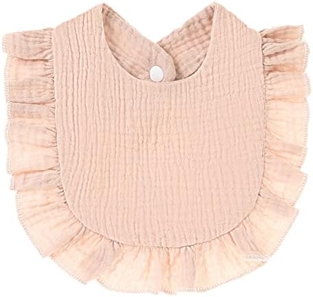 Nishine muslin cotton baby bibs set in four colors