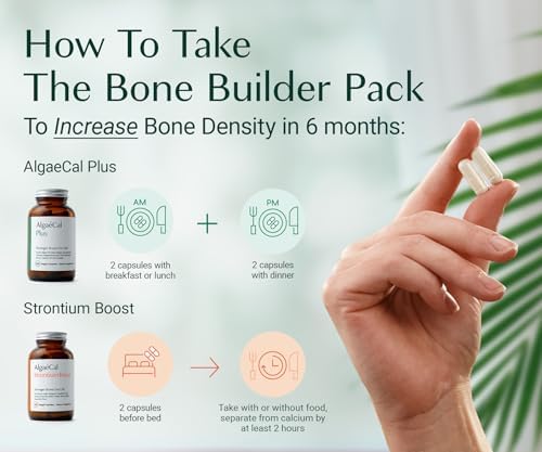 AlgaeCal Bone Builder Pack clinical bone density support bottles