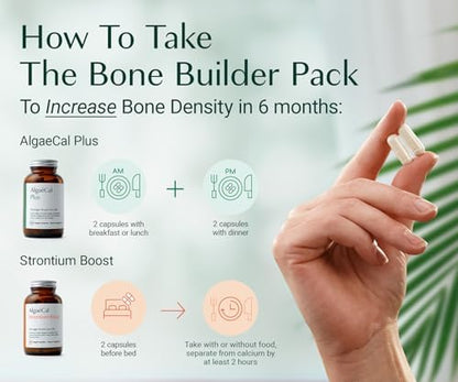 AlgaeCal Bone Builder Pack clinical bone density support bottles
