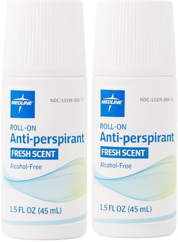 Medline Freshscent Roll-On Antiperspirant twin pack layout