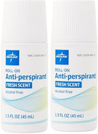 Medline Freshscent Roll-On Antiperspirant twin pack layout
