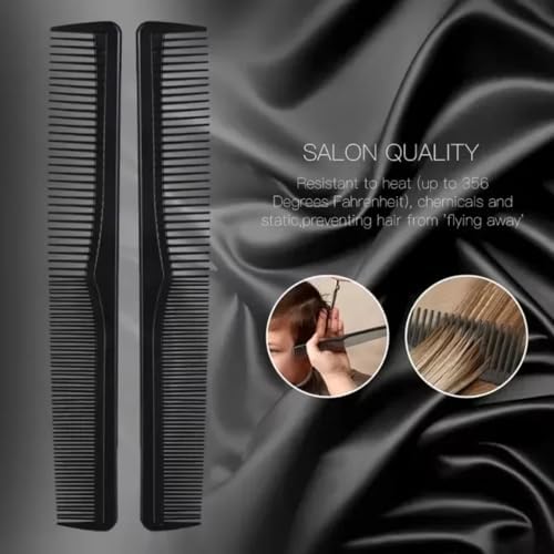 Khushal Enterprise home haircutting shears kit showing scissors scale and styling comb layout