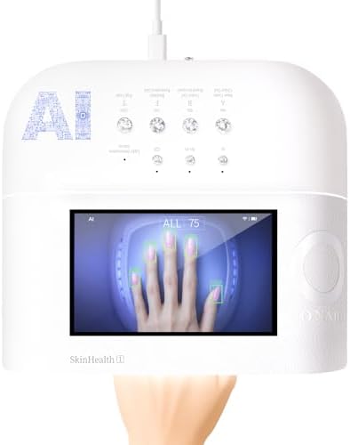 O Nail AI precision scanning technology sensor view