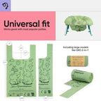 Green Elephant eco-friendly potty training bags pack