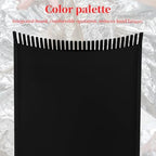 Black hair coloring paddle showing integrated teeth