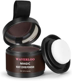 Waverloo hair powder compact showing sponge applicator