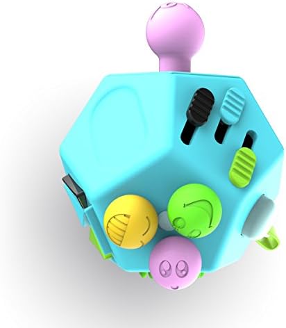 DoDoMagxanadu stress relief dodecagon showing silicone balls and switch toggles