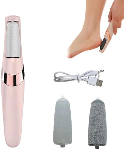 Glisca electric foot file showing ergonomic grip