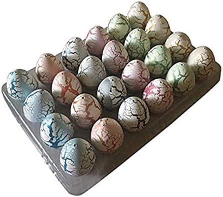 Kids playing with Jofan dinosaur hatching eggs in water
