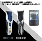 Replacement blades compatible with Wahl 79434 and 9649 models