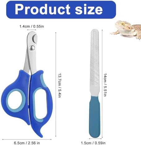 BOXOB professional reptile grooming scissor tool close up