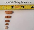 Hakala Research LugoTab whole body support supplement bottle close up