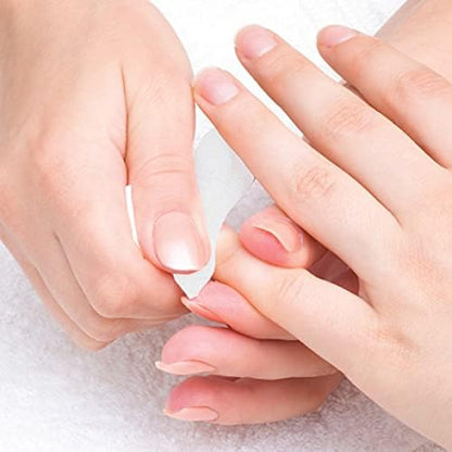 ForPro professional esthetic gauze wipes being used for toner and gel application on skin.