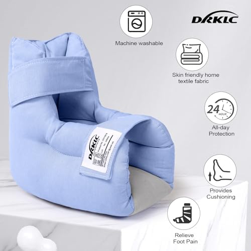 Open heel suspension design cushion for ulcer healing and prevention