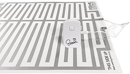 Smart Bedwetting Alarm packaging showing authentic USA imported product details.