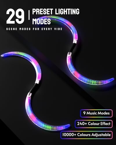 Poiloves LED flow art staff showing light patterns