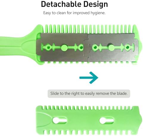 Split ends trimmer tool for precise home hair cutting and texturizing.