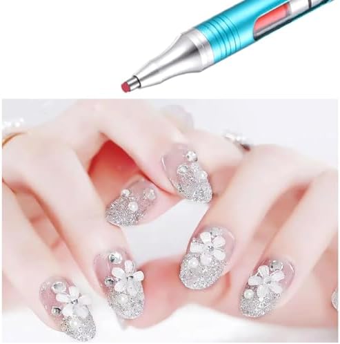 Ergonomic metal diamond drill pen for craft projects