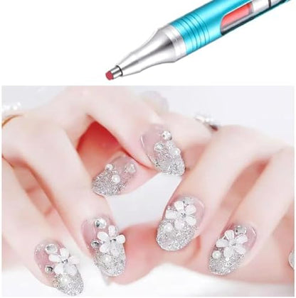 Ergonomic metal diamond drill pen for craft projects