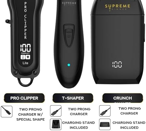 Supreme Crunch Foil Shaver with hypoallergenic silver foils