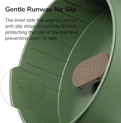 Tafit silent hamster exercise wheel sturdy adjustable stand back view