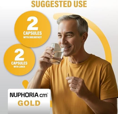 Nuphoria Cm Gold dietary supplement dosage instructions