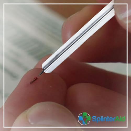 Sterile packaging of SplinterAid tools highlighting the single use hygiene feature.