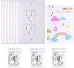 Complete 12 pack set of Austor safety outlet covers