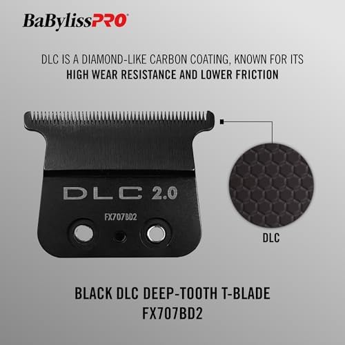 BaBylissPRO replacement blade showing deep tooth design