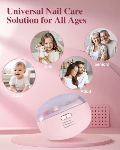 Compact and portable electric nail groomer kit