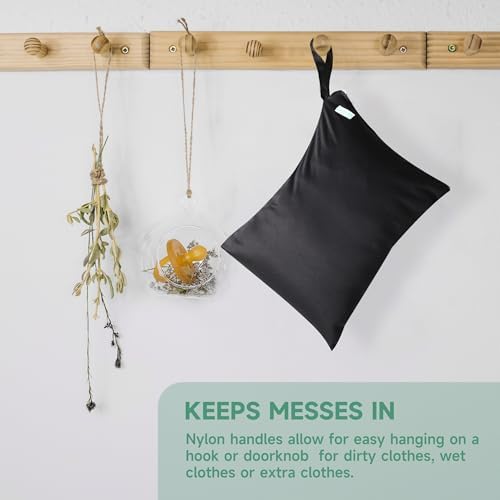 Wegreeco wet dry bag containing baby cloth diapers