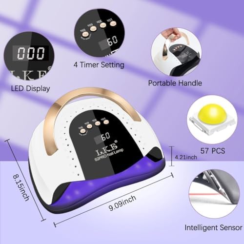 Removable bottom plate of Lke nail dryer for easy cleaning