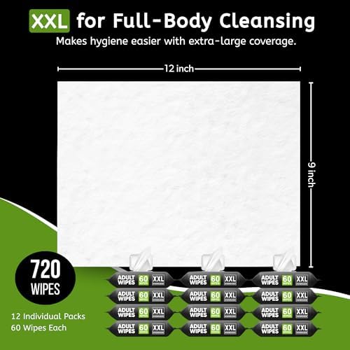 MedStar Morning Star no rinse shower alternative wet wipes bulk packaging for caregivers and elderly care