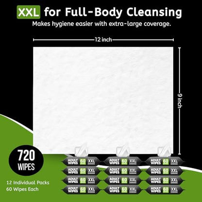 MedStar Morning Star no rinse shower alternative wet wipes bulk packaging for caregivers and elderly care