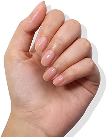 Londontown Nail Veil swatches on natural nails showing sheer finish.