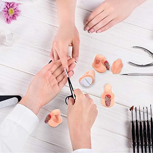 Blulu nail training tools set arranged for display and decoration