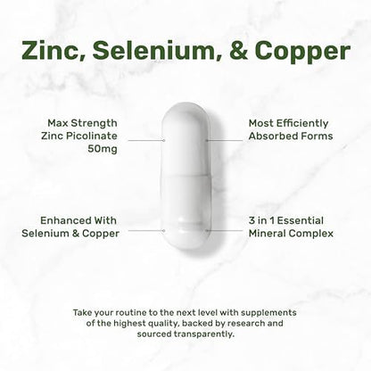 Non GMO gluten free certifications on Deal Supplement Zinc bottle