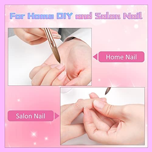 Side profile of acrylic powder design tool handle