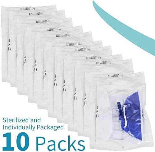 Packaging display of the 10 pieces Yoogusto urinary drainage bags.