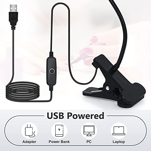 Geisofu UV lamp highlighting the flexible gooseneck design.